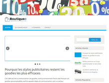 Tablet Screenshot of boutiqueo.net